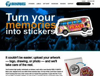stickerbuzz.com screenshot