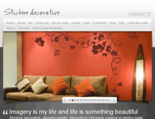 stickere-decorative.com screenshot