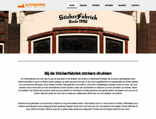 stickerfabriek.nl screenshot