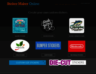 stickermakeronline.com.au screenshot