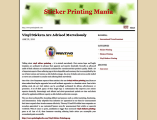 stickerprintingmania.wordpress.com screenshot