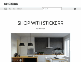 stickerr.com.au screenshot