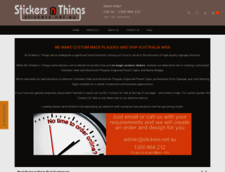 stickers.net.au screenshot