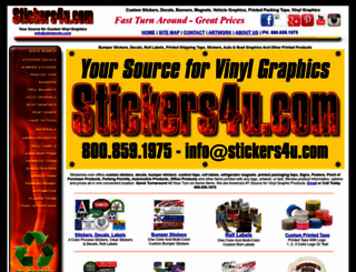 stickers4u.com screenshot