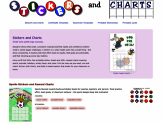 stickersandcharts.com screenshot