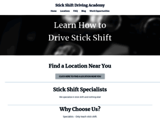 stickshiftdrivingacademy.com screenshot