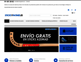 sticksypatines.com screenshot