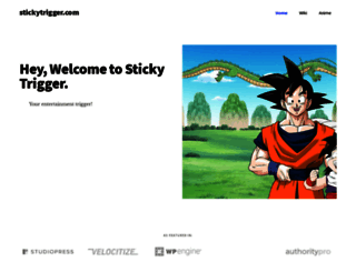 stickytrigger.com screenshot