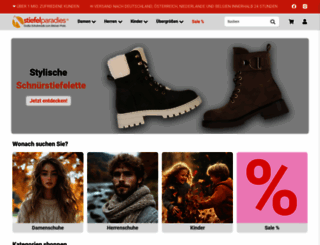 stiefelparadies.de screenshot