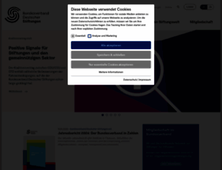 stiftungen.org screenshot