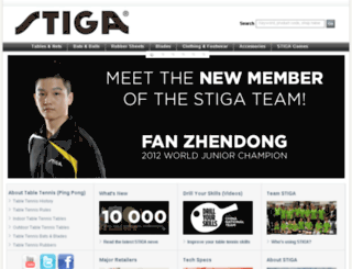 stiga.com.au screenshot