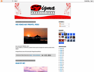 stigmaproducciones.blogspot.com screenshot