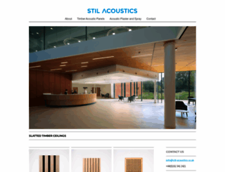 stil-acoustics.co.uk screenshot