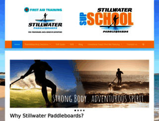 stillwaterpaddleboards.com.au screenshot