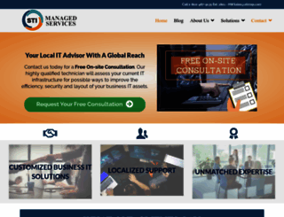 stimanagedservices.com screenshot