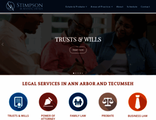 stimpsonlaw.com screenshot