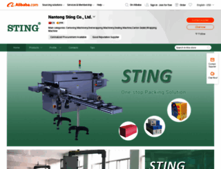 sting.en.alibaba.com screenshot