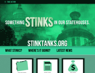 stinktanks.org screenshot
