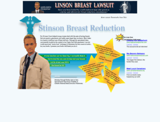 stinsonbreastreduction.com screenshot