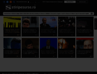 stiripesurse.ro screenshot