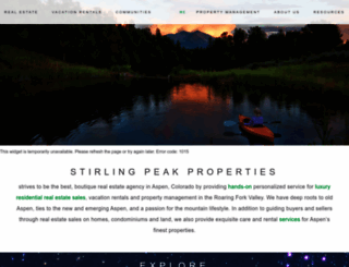 stirlingpeak.com screenshot