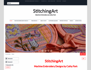 stitchingart.com screenshot