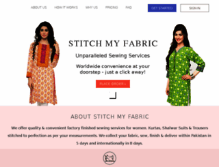 stitchmyfabric.com screenshot