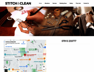 stitchnclean.co.uk screenshot