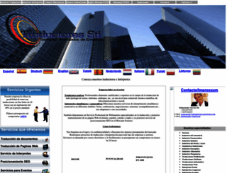 stitraductores-interpretes.com screenshot