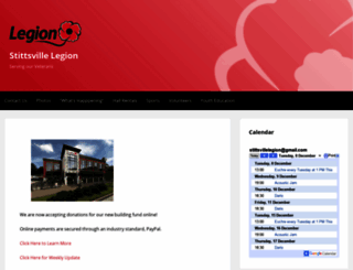 stittsvillelegion.com screenshot
