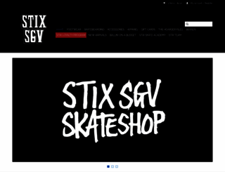 stixrideshop.com screenshot