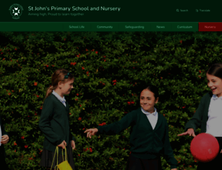 stjohnsprimarykenilworth.co.uk screenshot