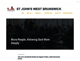 stjohnswestbrunswick.org.au screenshot