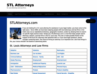 stlattorneys.com screenshot