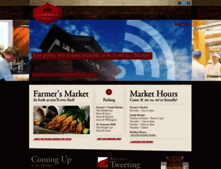 stlawrencemarket.com screenshot