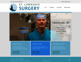 stlawsurgery.com screenshot