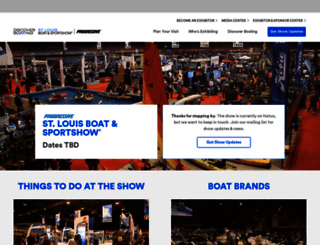 stlouisboatshow.com screenshot