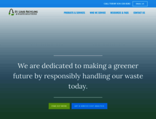 stlouisrecycling.com screenshot