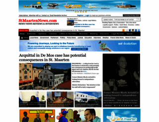 stmaartennews.com screenshot