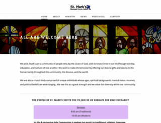 stmarksdalton.org screenshot