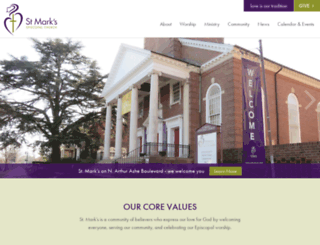 stmarksrva.org screenshot