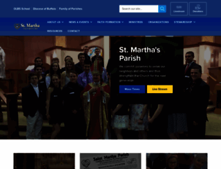 stmarthadepew.org screenshot