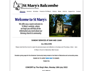 stmarys-balcombe.org screenshot