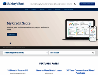 stmarysbank.com screenshot