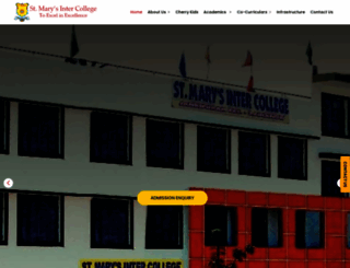stmarysintercollege.com screenshot