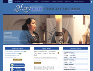 stmarysnantucket.org screenshot