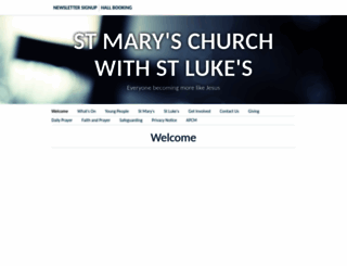 stmarysosterley.org.uk screenshot