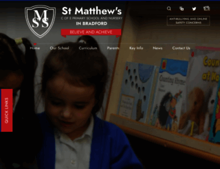 stmatthewsprimary.org.uk screenshot