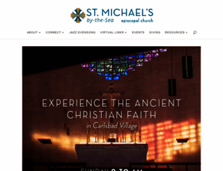 stmichaelsbythesea.org screenshot