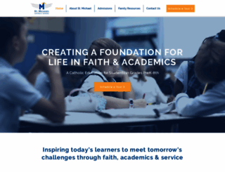 stmichaelschoolinfo.com screenshot